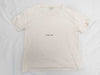 SAINT LAURENT Saint Laurent cut and sew T-shirt