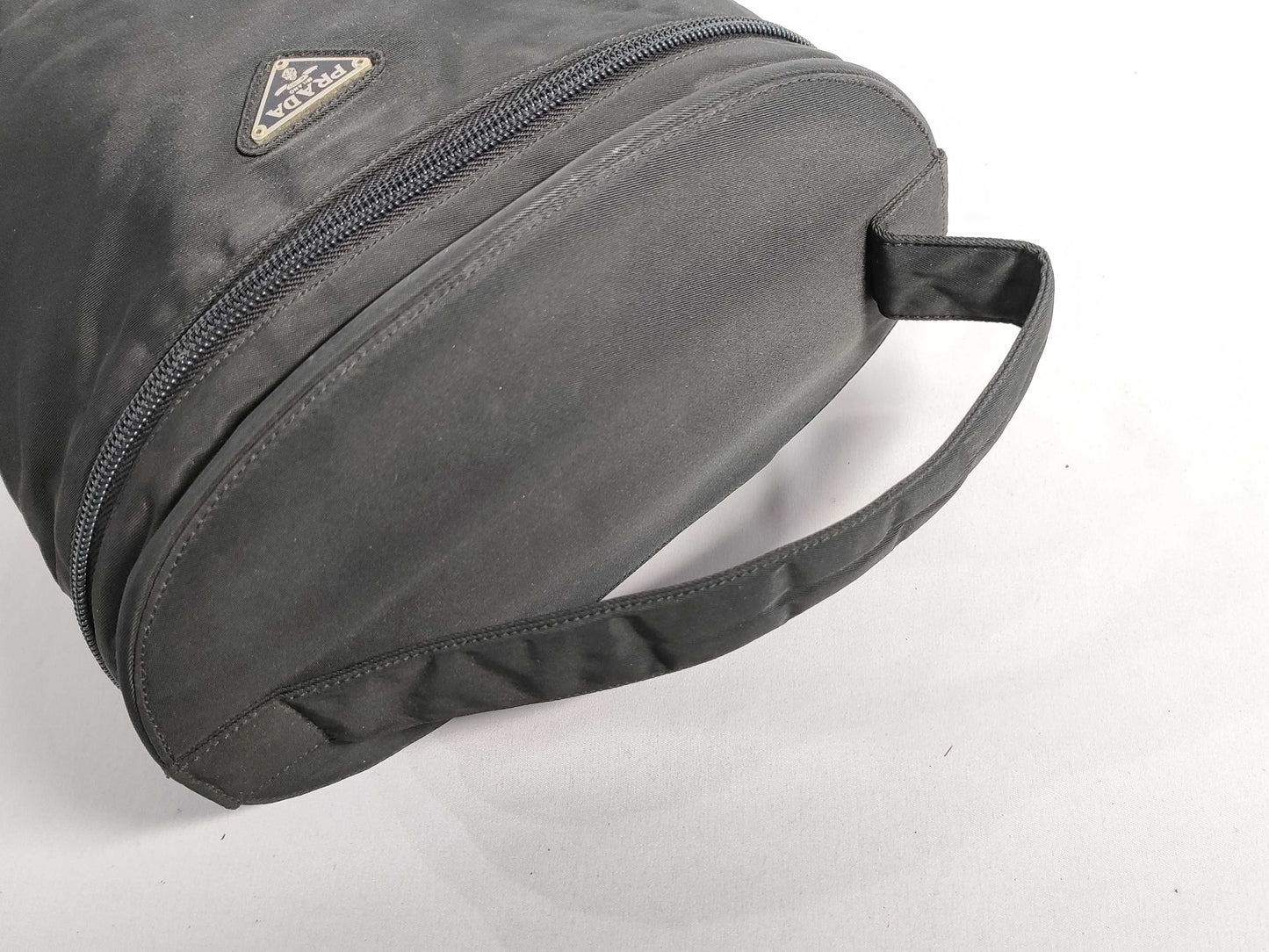 PRADA Nylon Prada Cosmetic Pouch Handbag