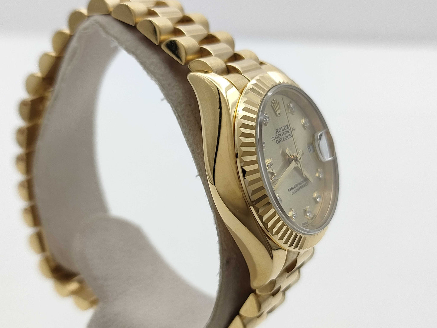 ROLEX 279178G 3795V8Q9 Star Diamond K18 Women's Watch