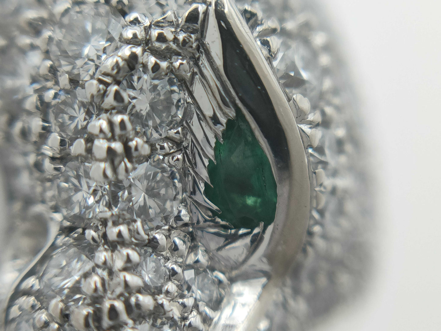 Cartier Panthère #56 Ring with Onyx and Diamonds, WG Au750, 15.6g