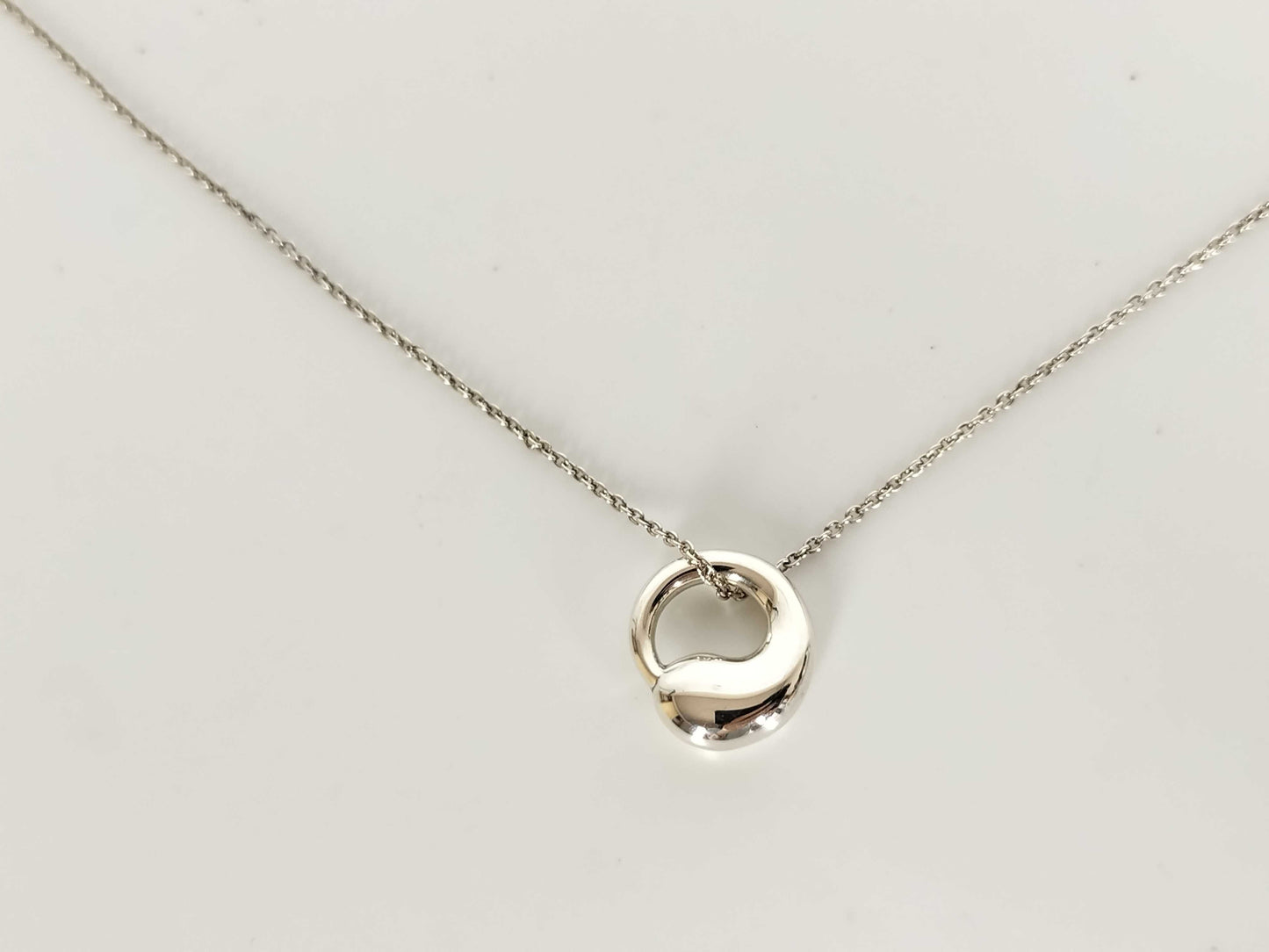 Tiffany & Co. Eternal Circle Tiffany Necklace Eternal Elsa Peretti Ag925 Necklace