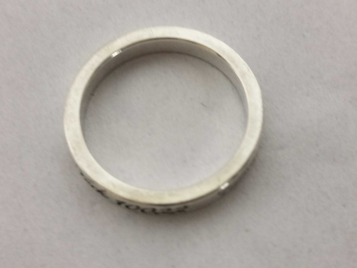 Tiffany & Co. Tiffany Ring Note Narrow Ag925 Ring