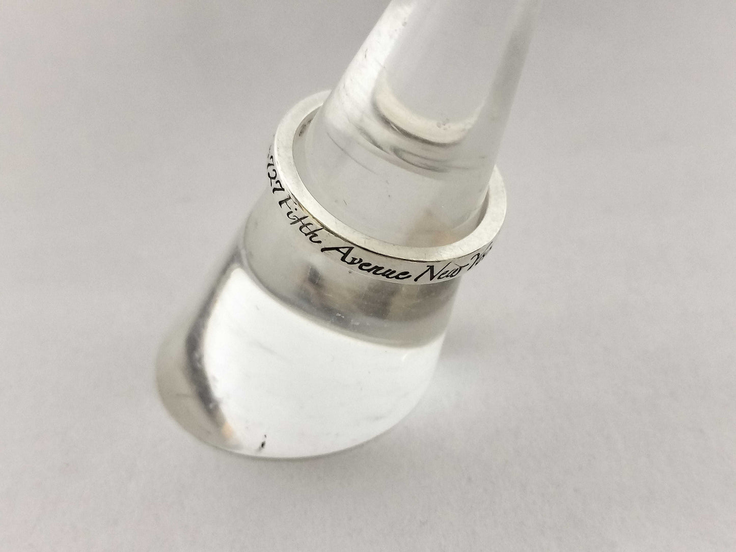 Tiffany & Co. Tiffany Ring Note Narrow Ag925 Ring