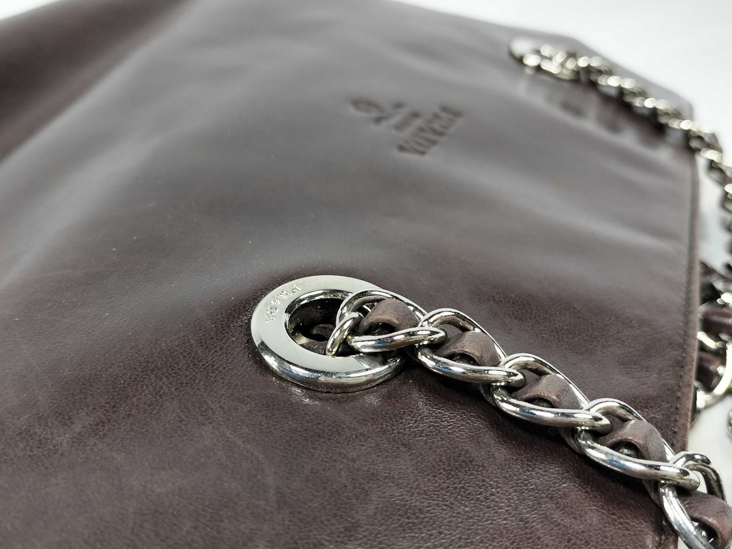 PRADA Prada Hand Brown Shoulder Bag