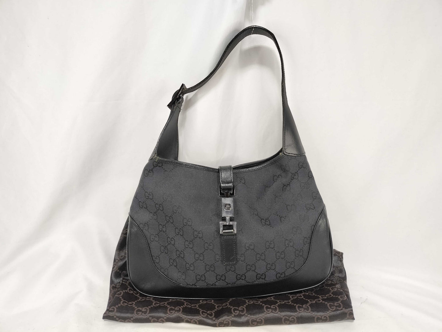 GUCCI GG Gucci one-shoulder bag black shoulder bag