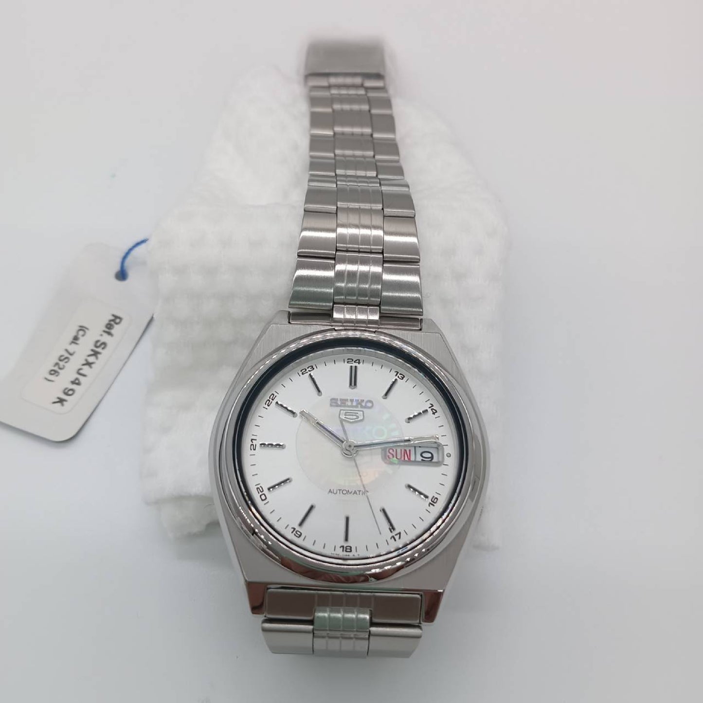 SEIKO Seiko Five 72S6-8760 025534 White Dial Automatic Men's Watch