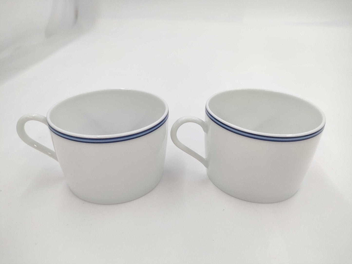 HERMES Chaine d'Ancre Cup and Saucer Set of 2