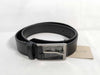 BURBERRY Black Leather Belt 32/80