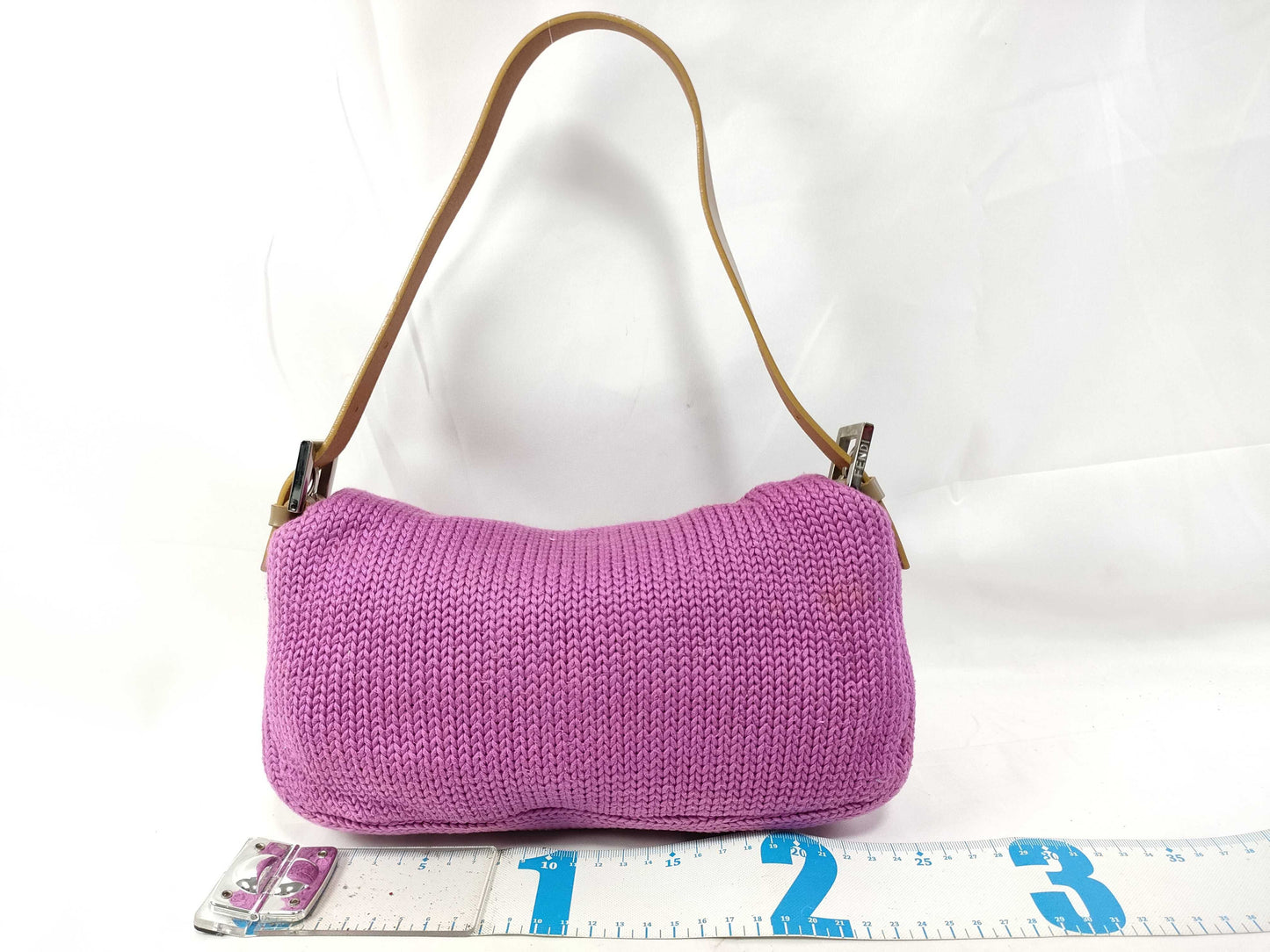 FENDI Mamma Bucket Knit Shoulder Bag