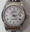 ROLEX 69174 T429798 White Dial Women's Watch