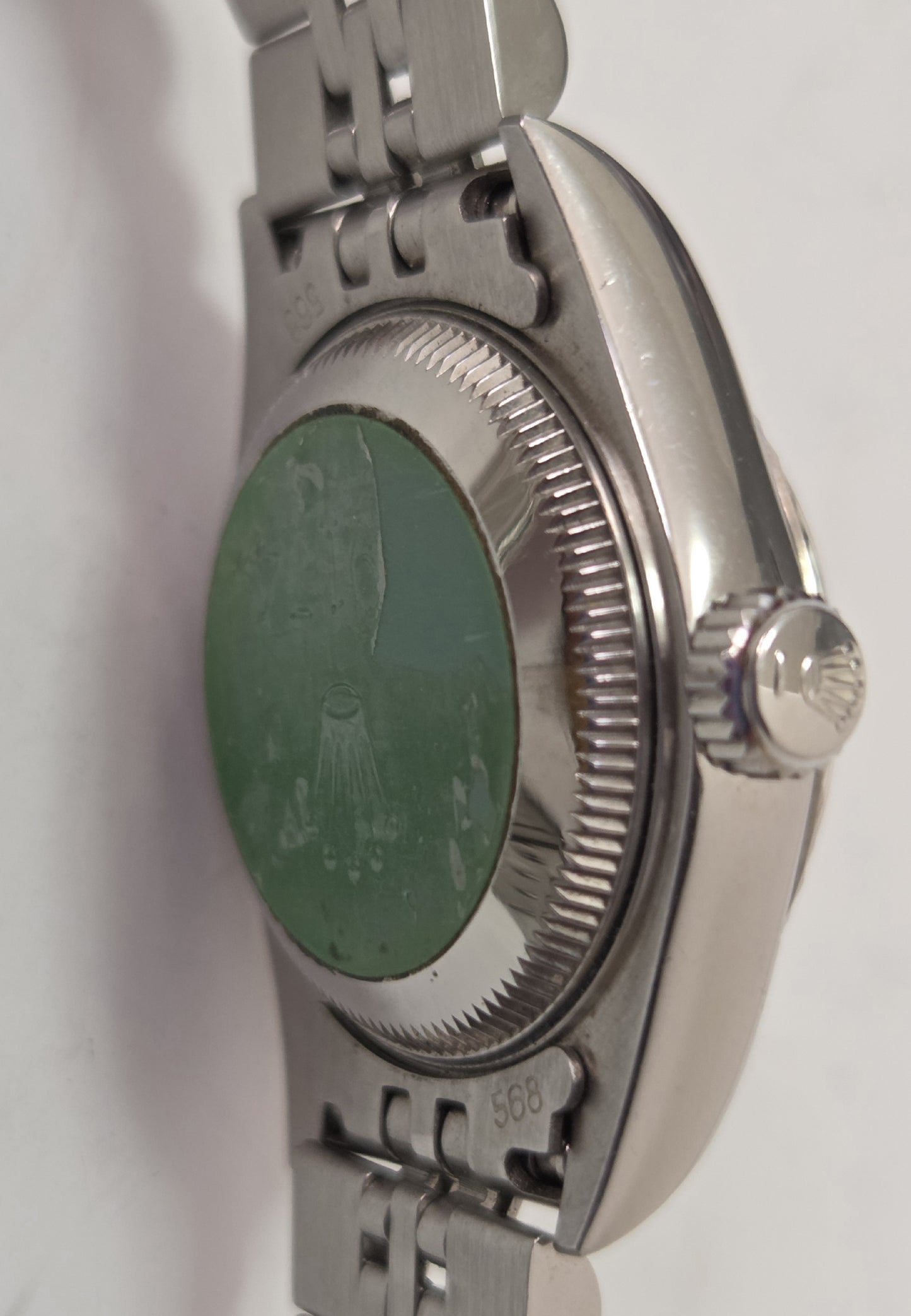 ROLEX 69174 T429798 White Dial Women's Watch
