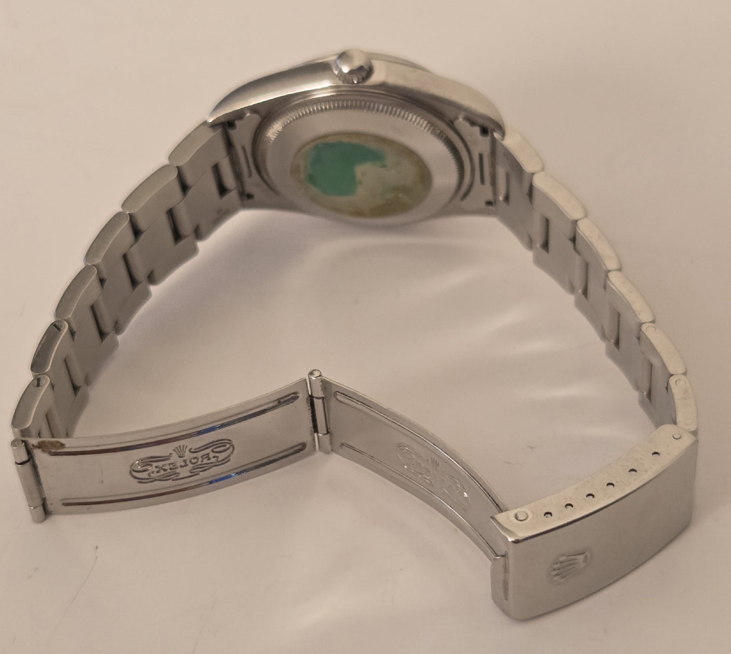 ROLEX 14000 P693792 Blue Dial Men's Watch