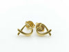 Tiffany & Co. Loving Heart YG 750 1.9g Earrings