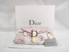 Dior Trotter Canvas x Patent Leather Chain Shoulder Bag LPK44290PI BO E 1014 Handbag