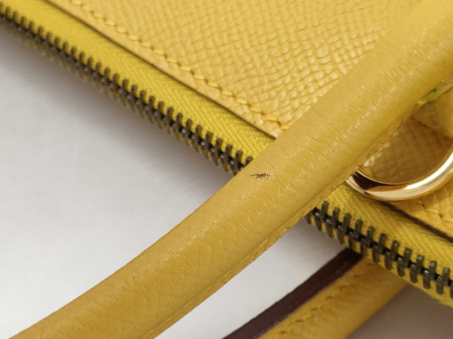 HERMES Bolide □M engraved Epson Soleil handbag