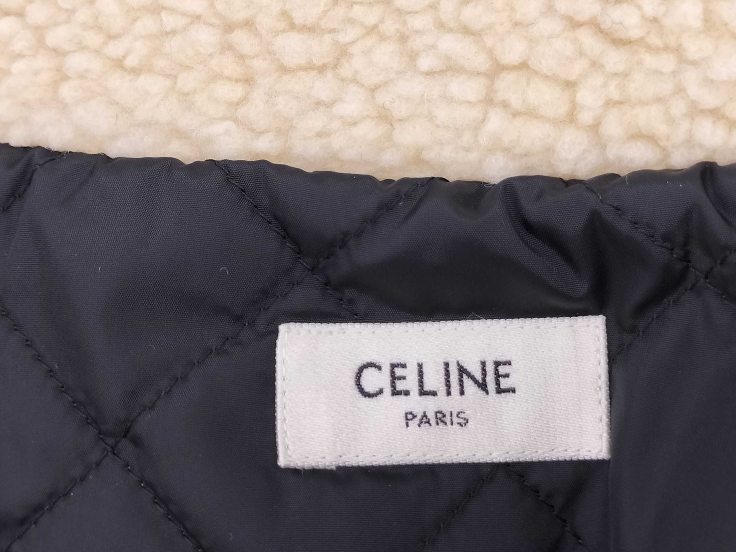 CELINE Loose Jacket Jersey Fleece L Jacket