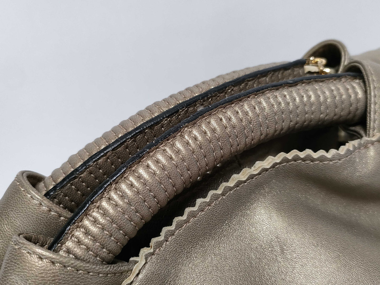 LOEWE Nappa Aire Handbag Gold Handbag