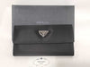 PRADA Prada Tri-fold Long Wallet Nylon Black B2811 Wallet