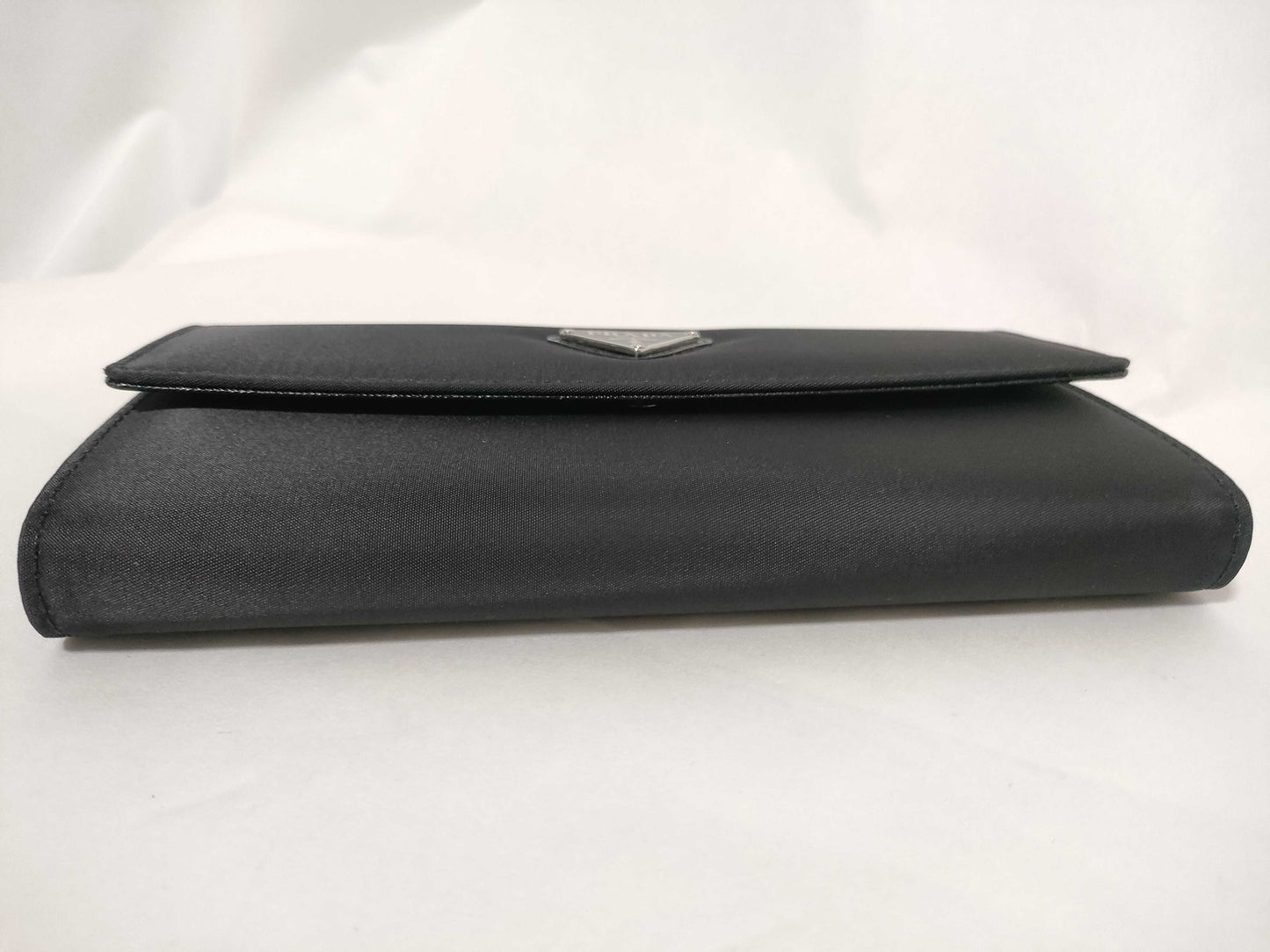 PRADA Prada Tri-fold Long Wallet Nylon Black B2811 Wallet