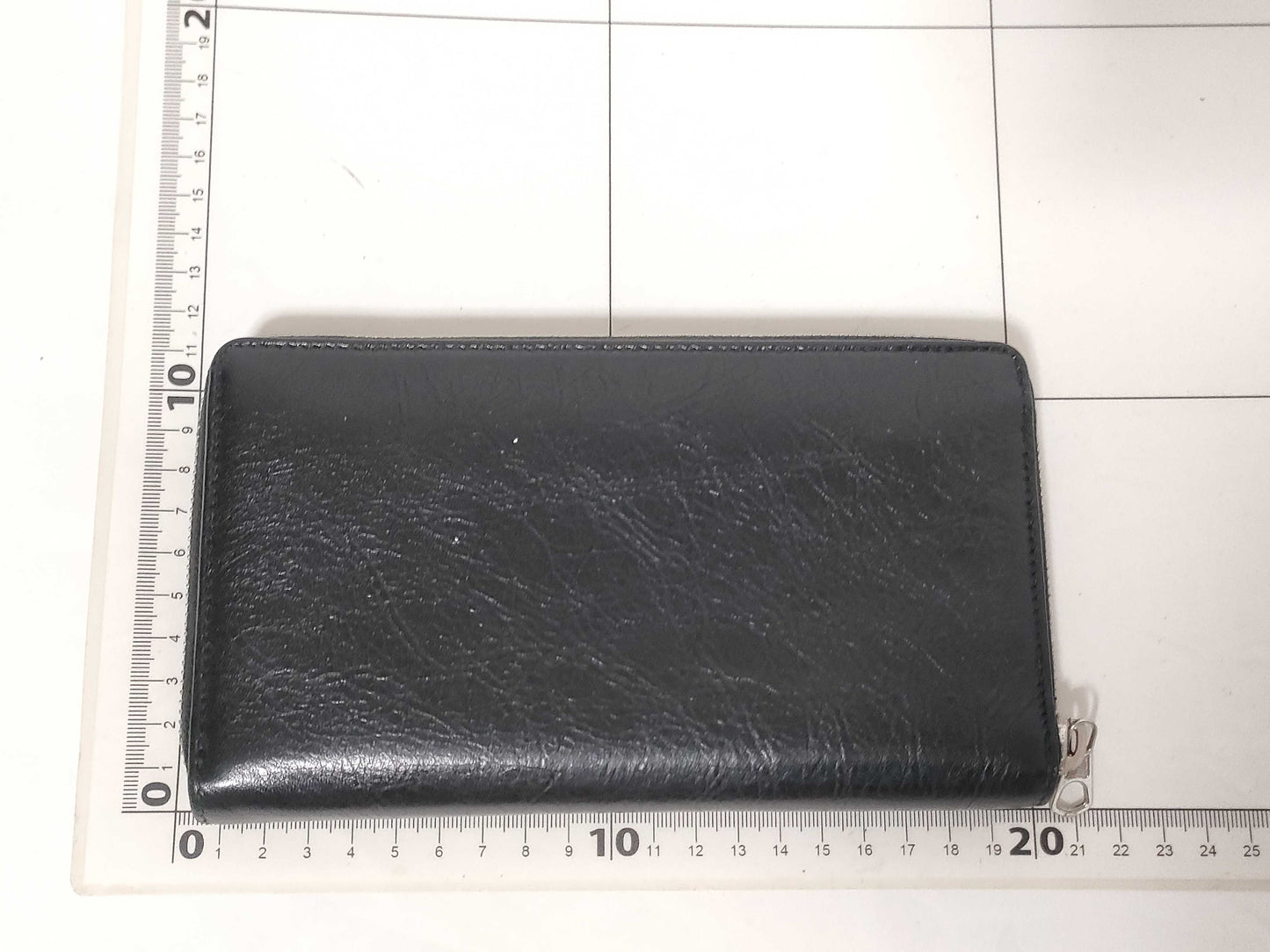 BALENCIAGA Long Wallet in Black Leather