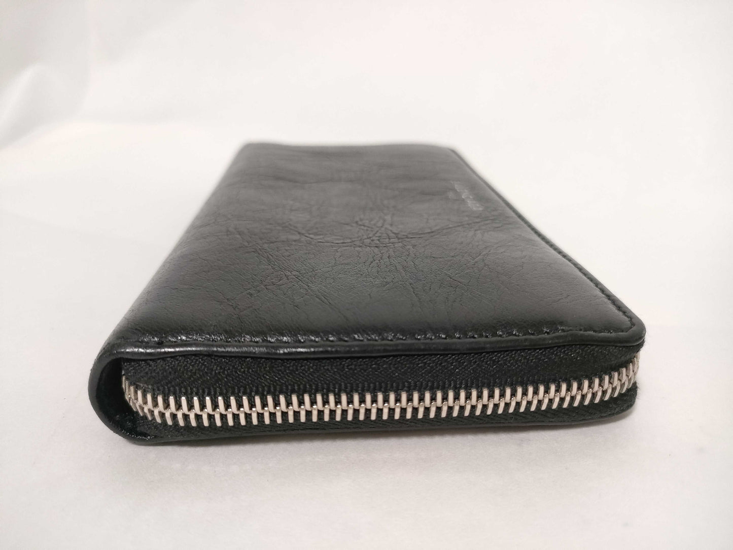 BALENCIAGA Long Wallet in Black Leather