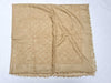 LOUIS VUITTON LOUIS VUITTON Monogram Louis Vuitton Shawl Monogram 60% Silk 40% Wool Beige Gold Scarf