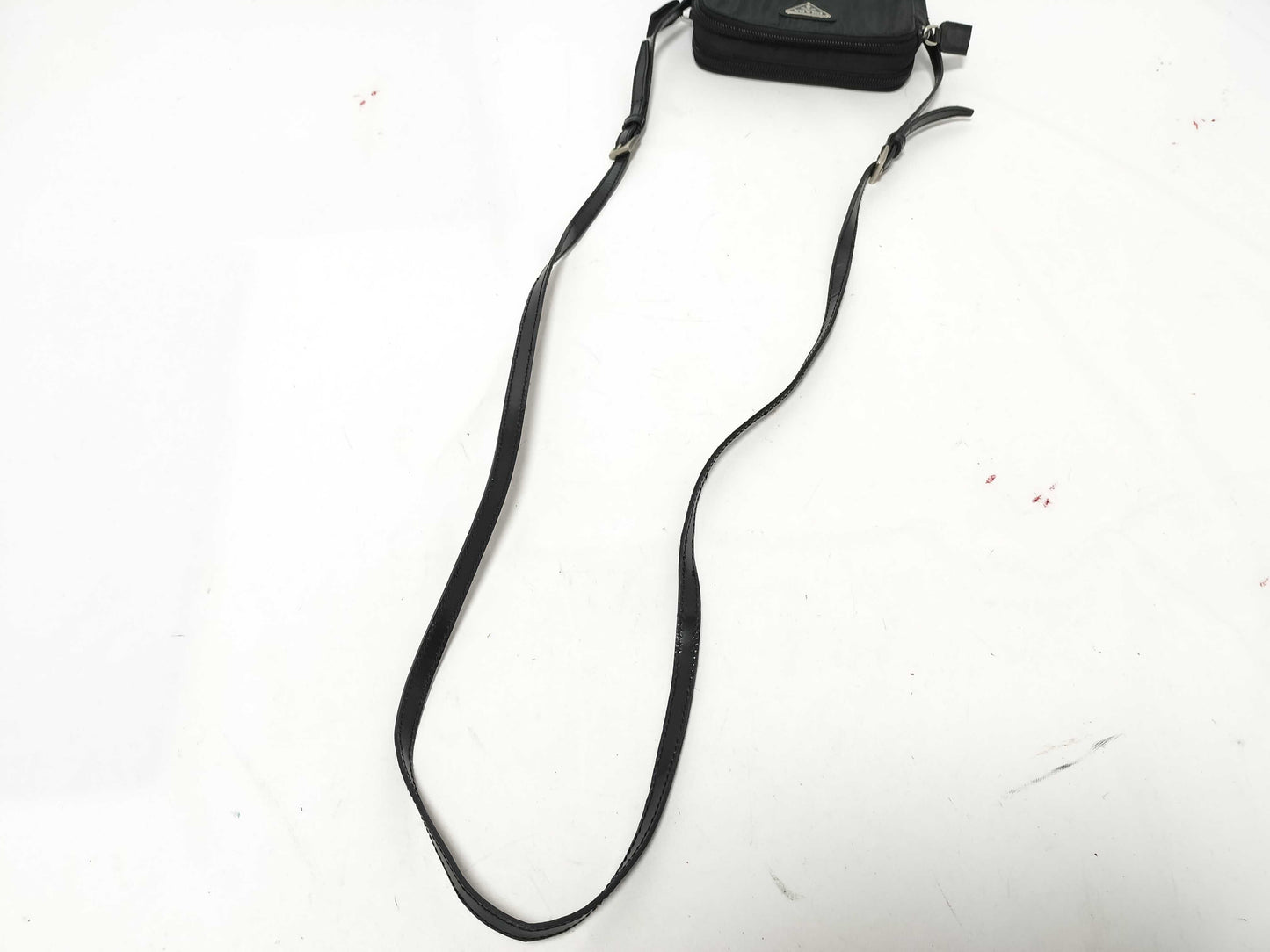 PRADA Nylon Prada Shoulder Bag Black Nylon Wallet