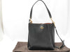 COACH 2-Way Handbag with Long Strap, Shoulder Bag, Black