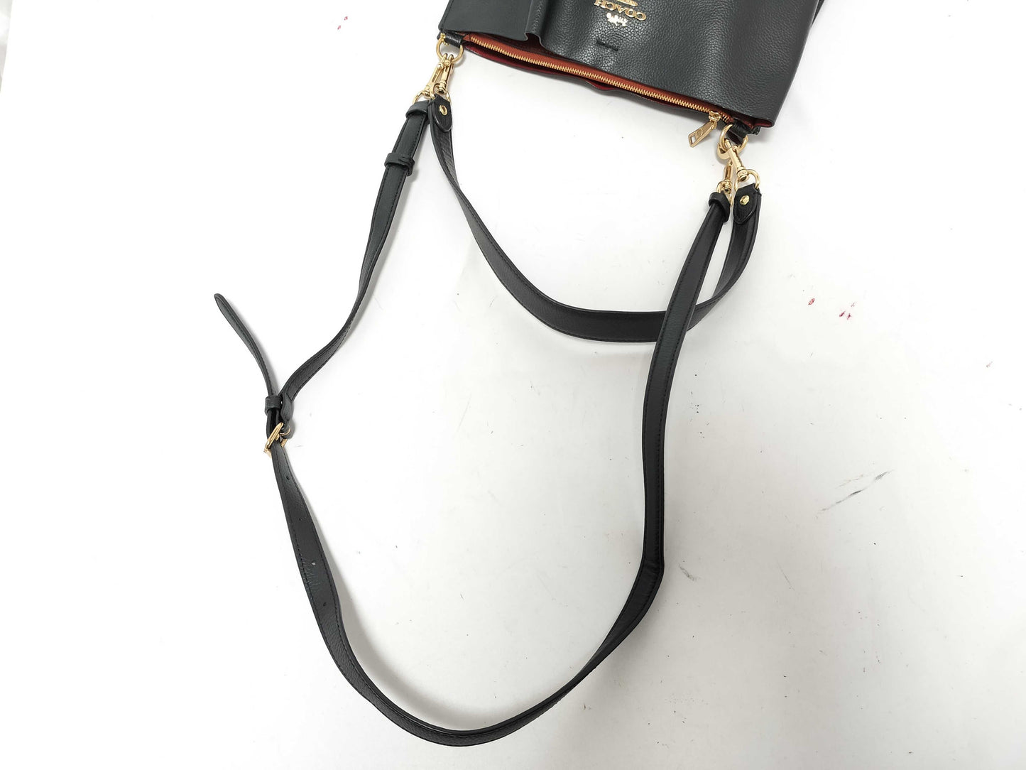 COACH 2-Way Handbag with Long Strap, Shoulder Bag, Black