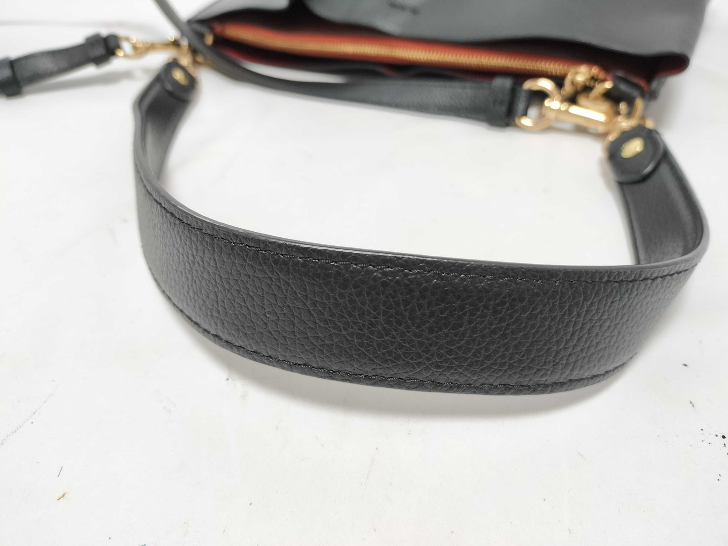 COACH 2-Way Handbag with Long Strap, Shoulder Bag, Black