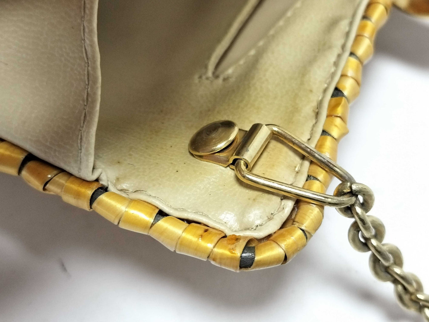VALENTINO Basket Bag Chain Shoulder Bag Shoulder Bag