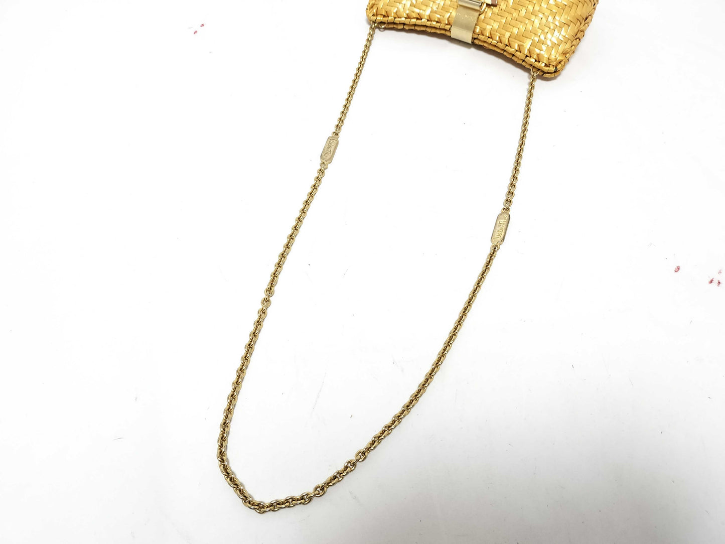 VALENTINO Basket Bag Chain Shoulder Bag Shoulder Bag