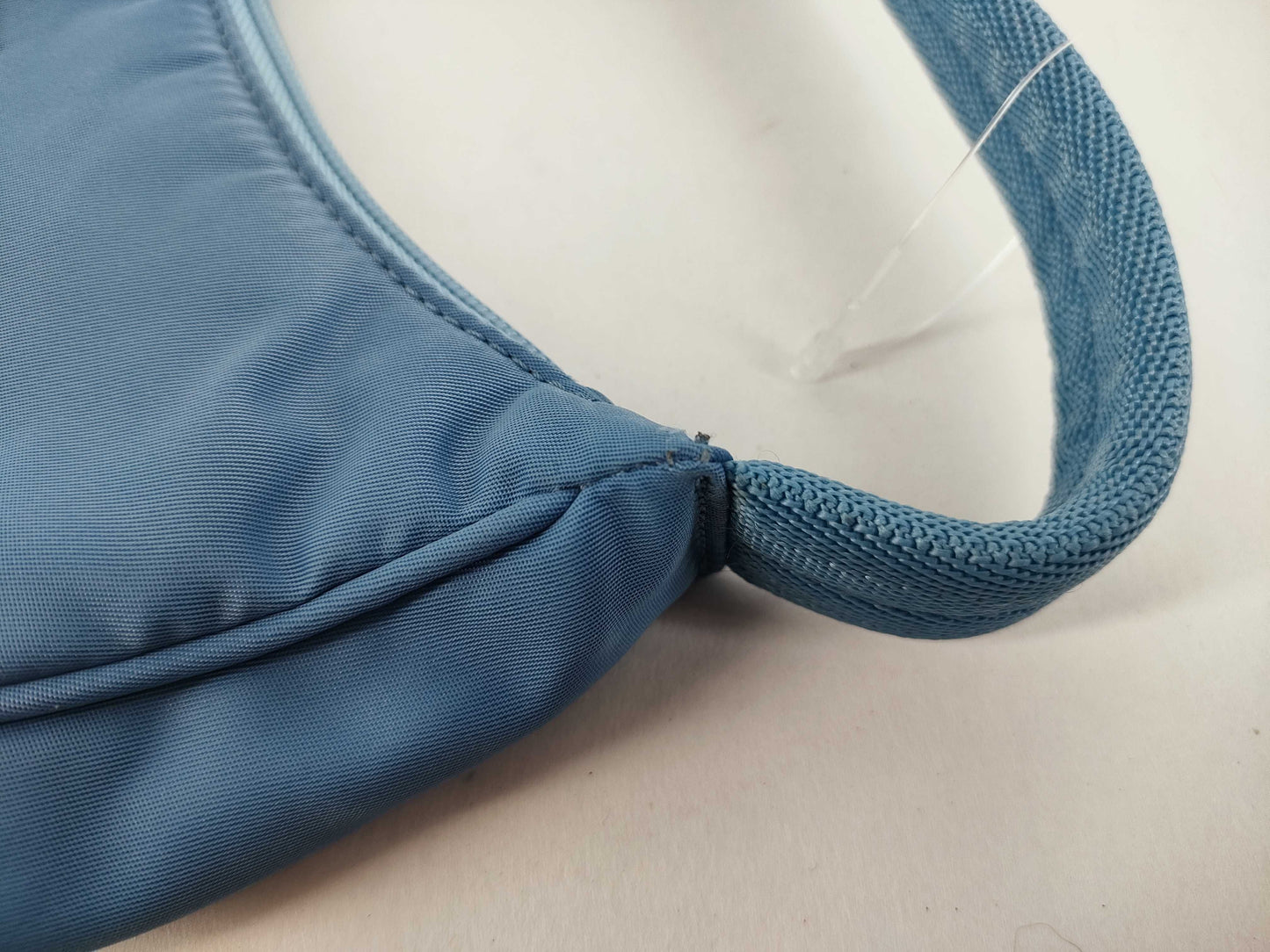 PRADA Nylon Prada Handbag Nylon Blue Handbag