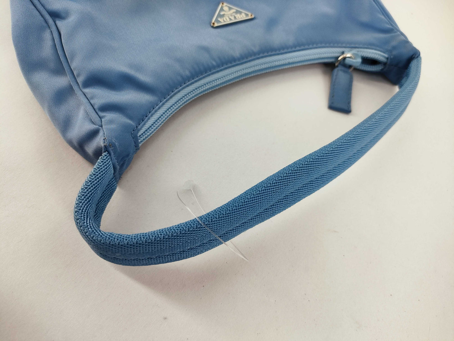PRADA Nylon Prada Handbag Nylon Blue Handbag