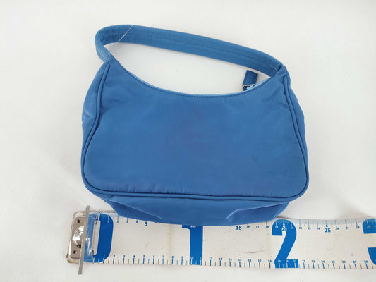 PRADA Nylon Prada Handbag Nylon Blue Handbag