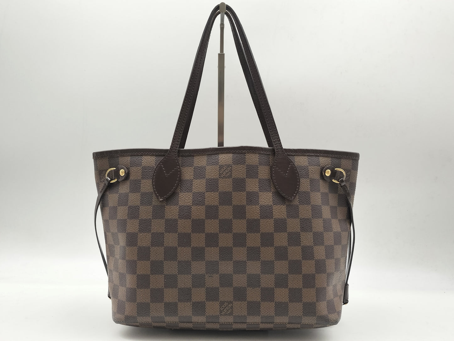 LOUIS VUITTON Damier Neverfull PM N51109 Tote Bag