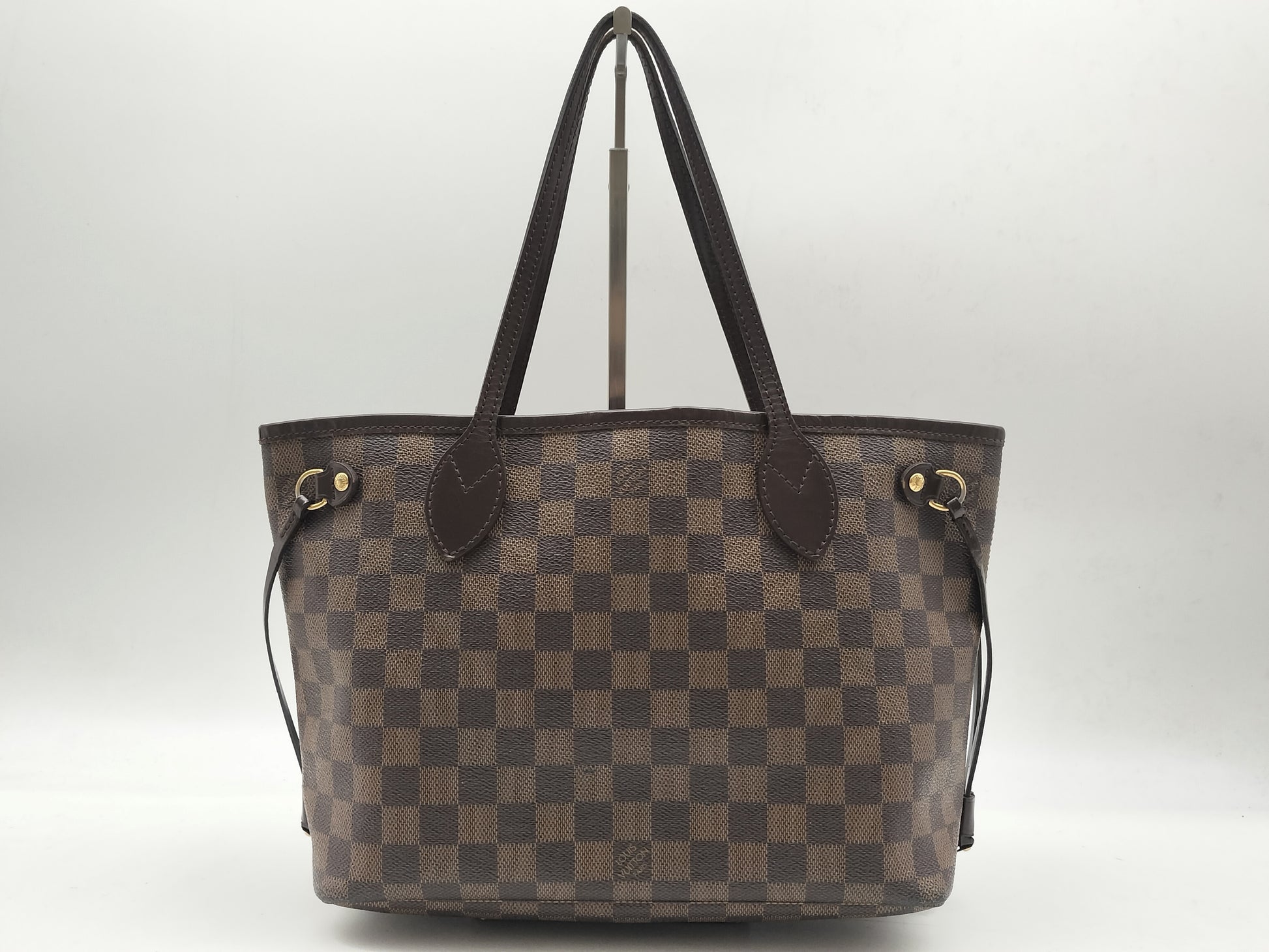 LOUIS VUITTON Damier Neverfull PM N51109 Tote Bag