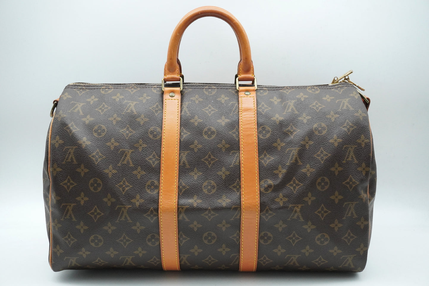 LOUIS VUITTON Monogram Keepall Bandouliere 45 M41418 Strap Boston Bag
