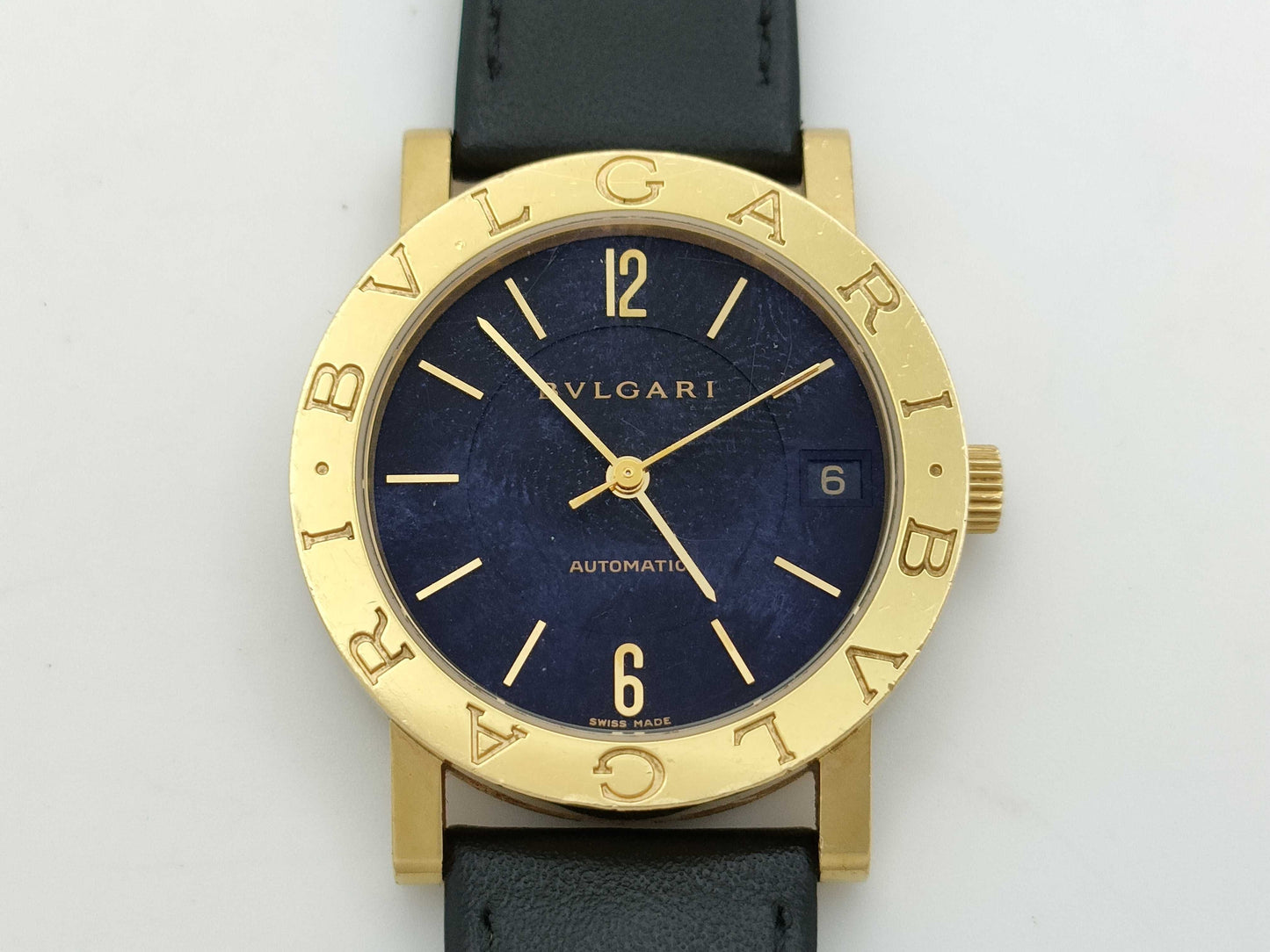 BVLGARI BB33GL P.3578 Automatic K18 Boys' Watch