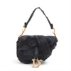 Dior Christian Dior Saddle Bag Canvas Shoulder Bag with Strap