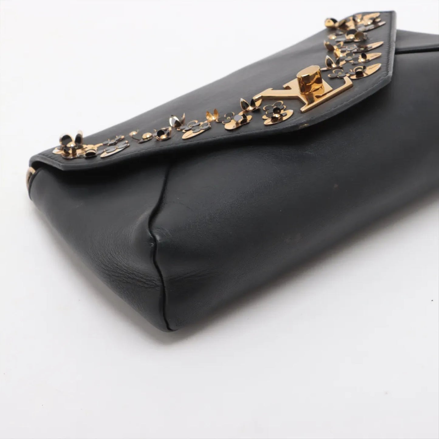 LOUIS VUITTON LOUIS VUITTON LV Logo x Taurillon Love Note Shoulder Bag M54873 AR2187