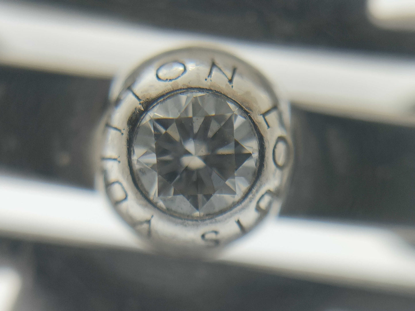 LOUIS VUITTON Petite Bourg Fleur 1PD White Gold 750 9.1g Ring