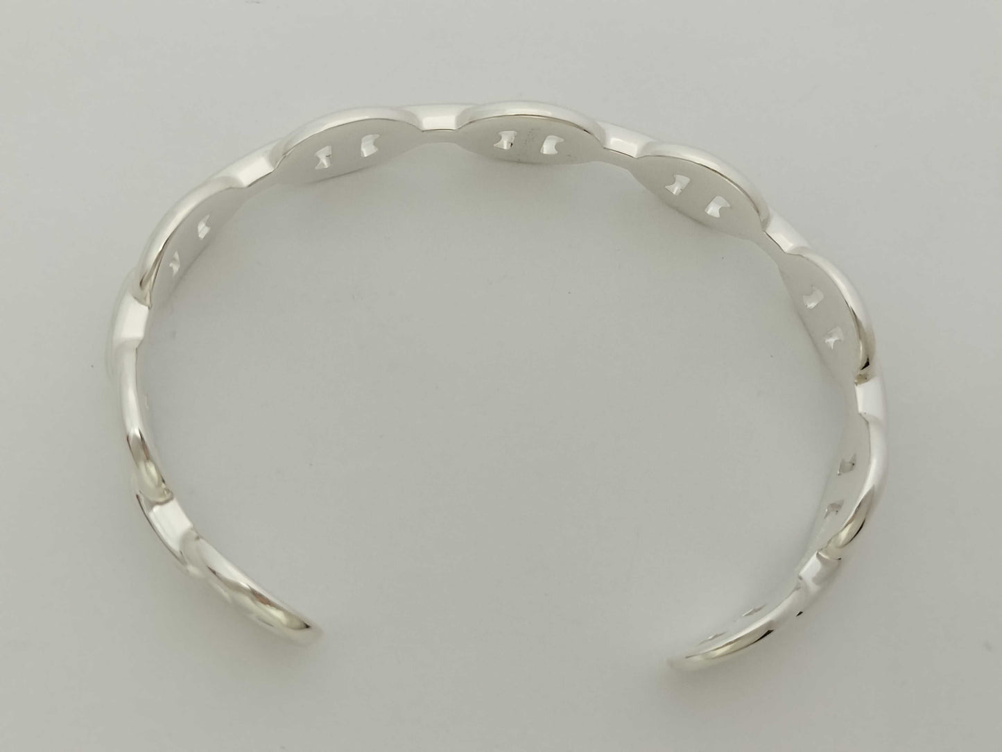 HERMES Chaine d'Ancre Ancienne Bangle, Ag925, Bracelet/Bangle