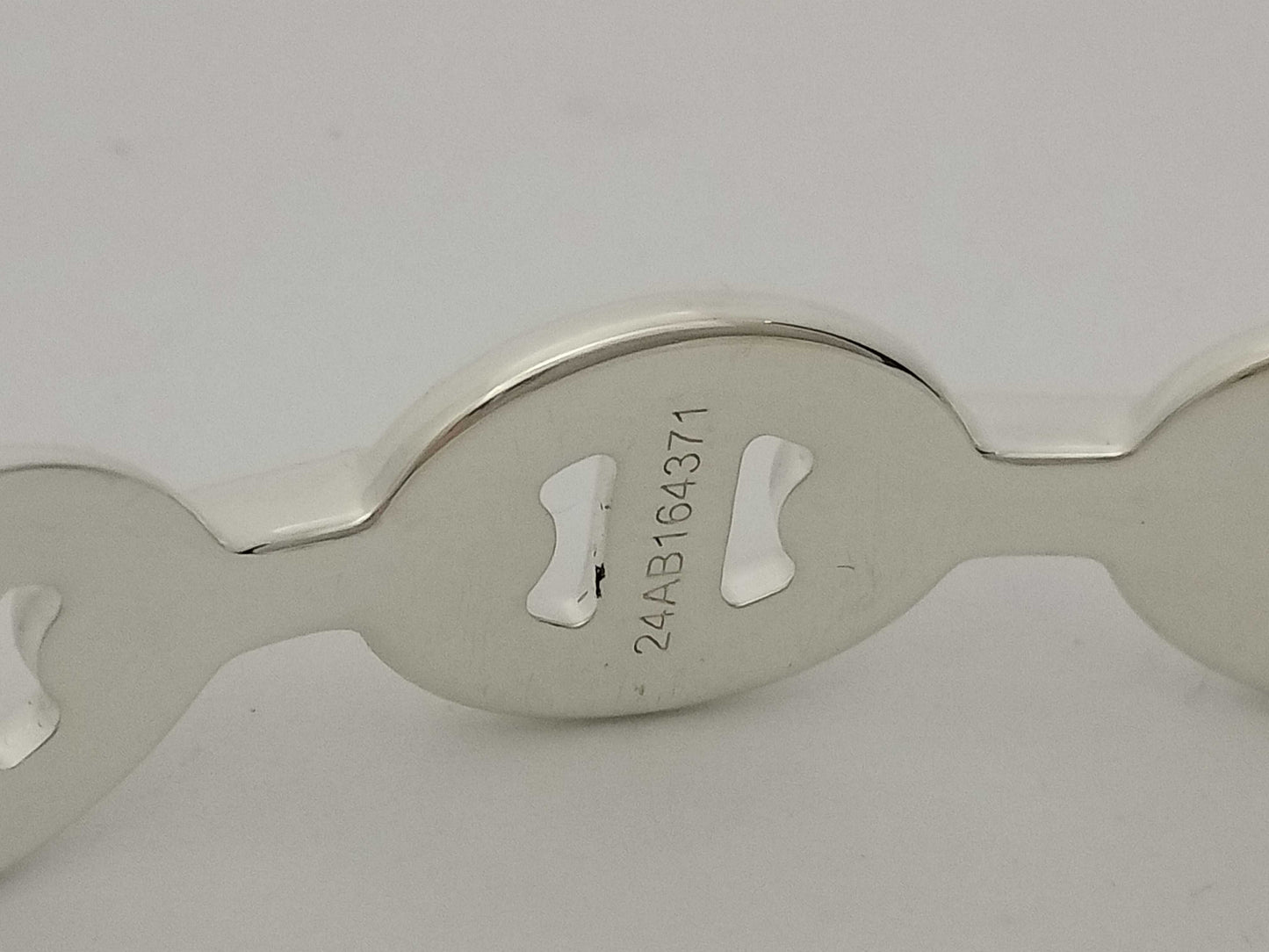 HERMES Chaine d'Ancre Ancienne Bangle, Ag925, Bracelet/Bangle