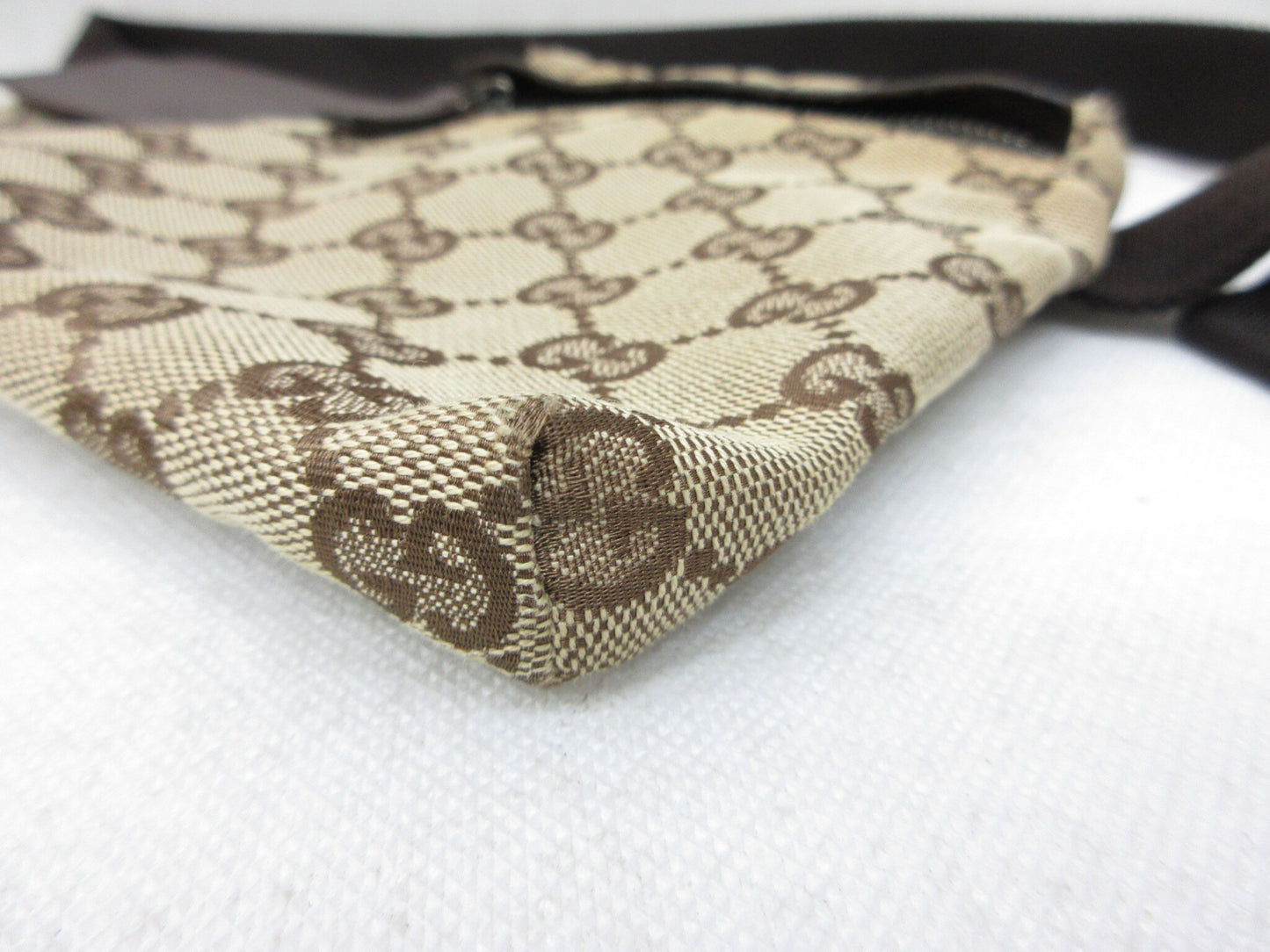 GUCCI GG Canvas Crossbody Waist Bag Approx. W30 x H16cm
