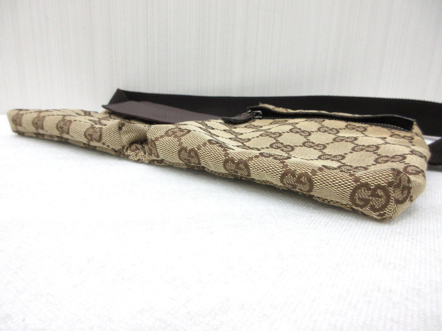 GUCCI GG Canvas Crossbody Waist Bag Approx. W30 x H16cm