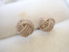 Tiffany & Co. Tiffany & Co. TIFFANY & Co. T&CO Somerset Twisted Knot Stud Earrings AG925 Earrings