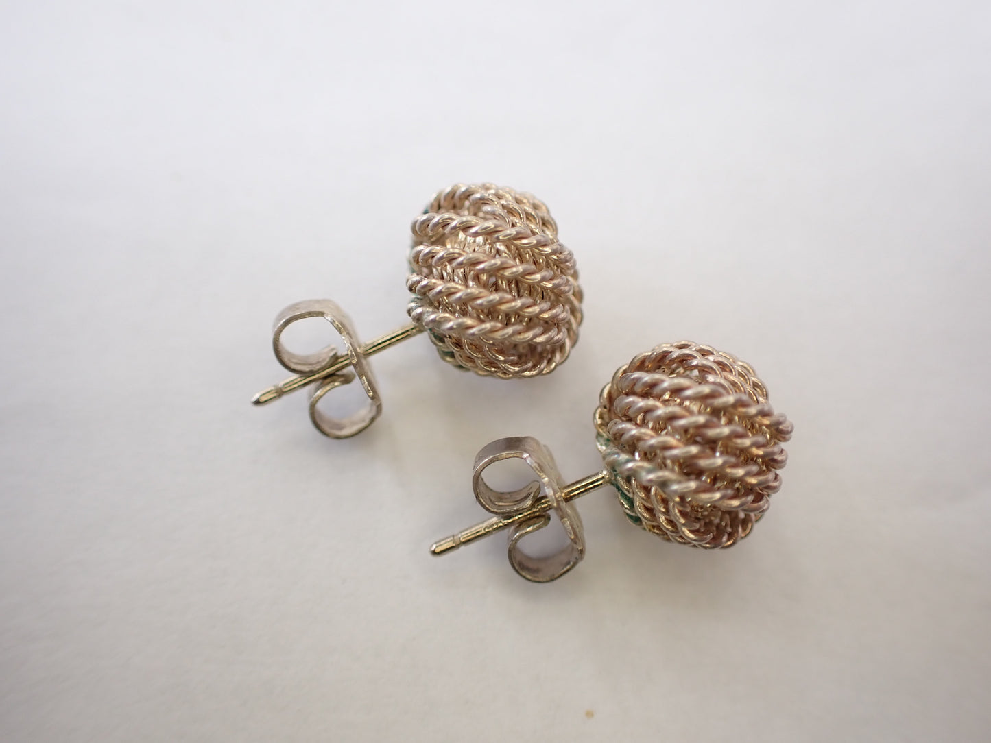 Tiffany & Co. Tiffany & Co. TIFFANY & Co. T&CO Somerset Twisted Knot Stud Earrings AG925 Earrings