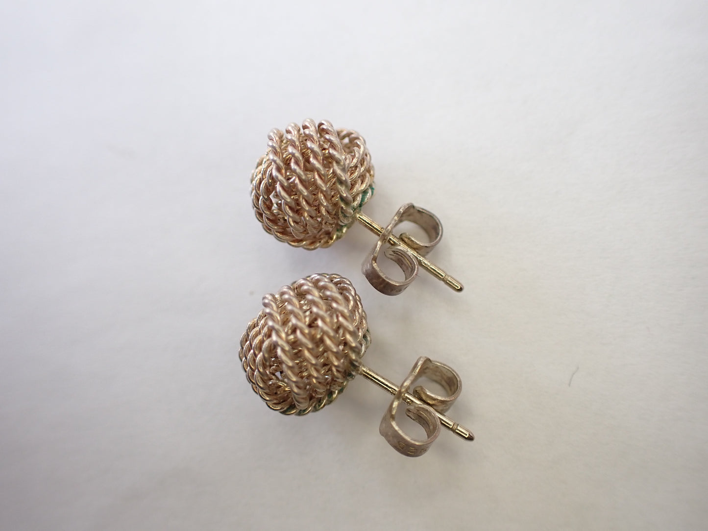 Tiffany & Co. Tiffany & Co. TIFFANY & Co. T&CO Somerset Twisted Knot Stud Earrings AG925 Earrings