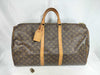LOUIS VUITTON Monogram Keepall 55 Boston Bag